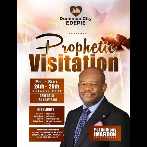 Season of Divine Visitation: When Heaven Touches Earth at Dominion City Edepie