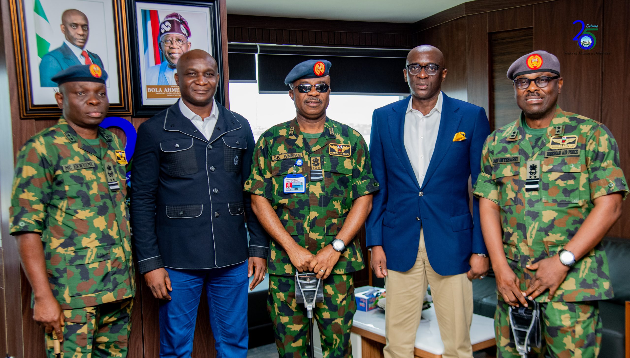 Chief of Air Staff Commends NDDC on Infrastructure Devt., in Niger Delta