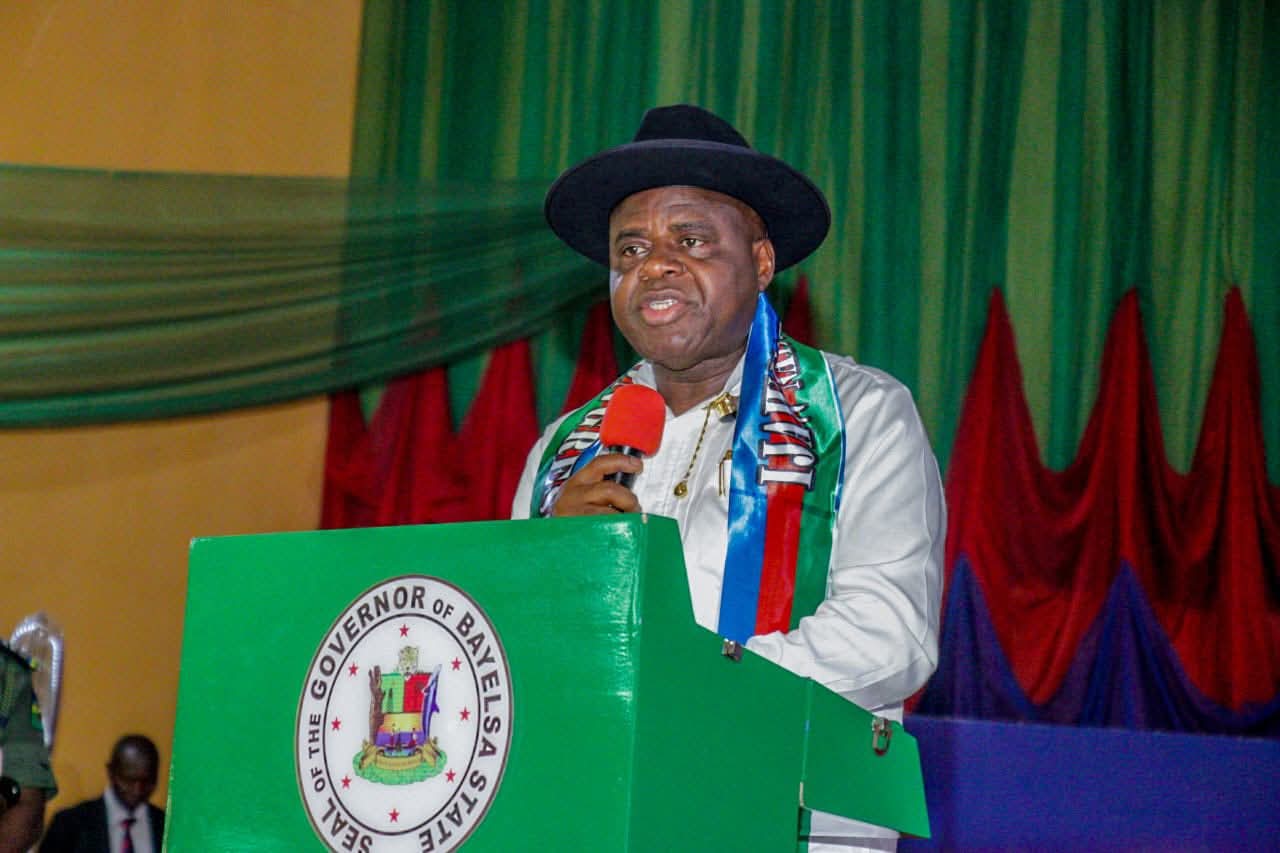 Gov. Diri Attends INC Non-Elective Convention, Declares Neutrality in Leadership Election