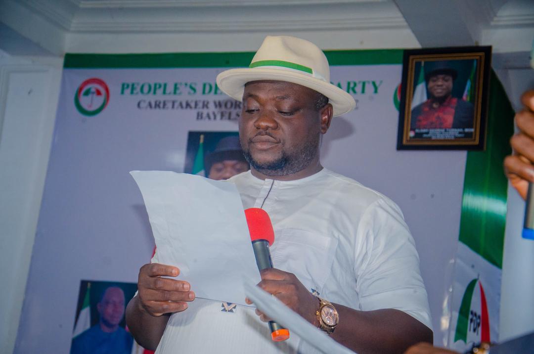 Turnah Sworn In as Bayelsa PDP Chairman
