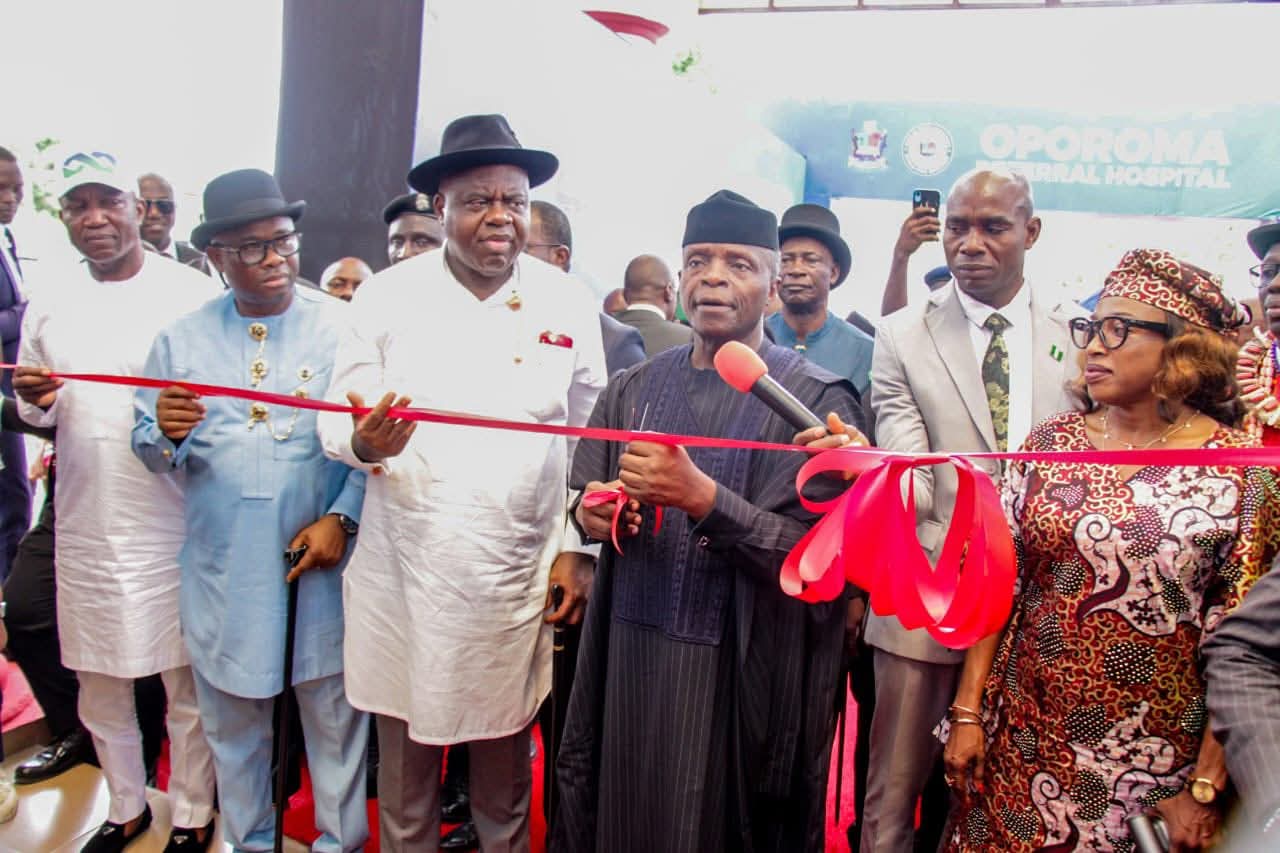 Bayelsa Dev’t Moves Me, Says Osinbajo as He Commissions Key Projects