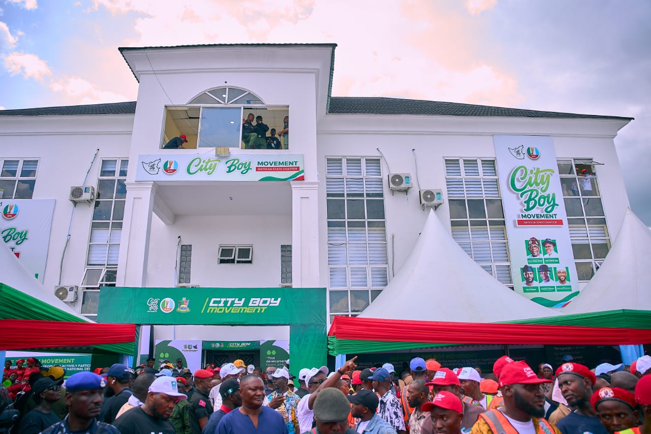 City Boy Movement Inaugurates Bayelsa State Executive, Unveils Secretariat